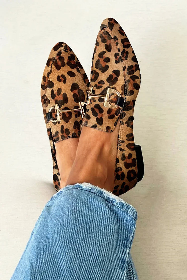Gia - Mocassins Elegantes Leopardo