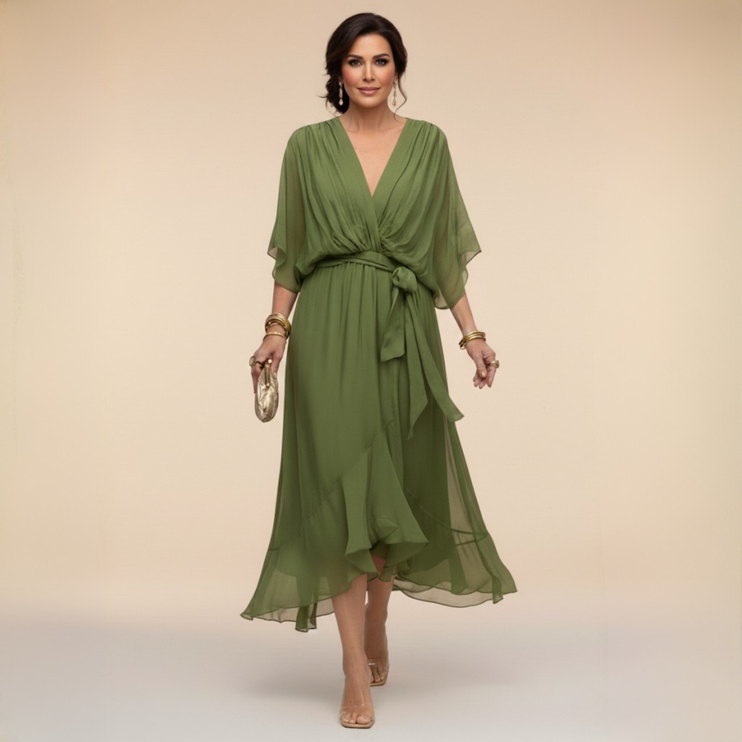Sofija - Vestido feminino com cinto