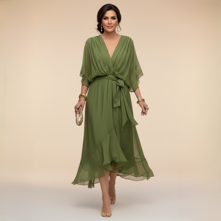 Sofija - Vestido feminino com cinto
