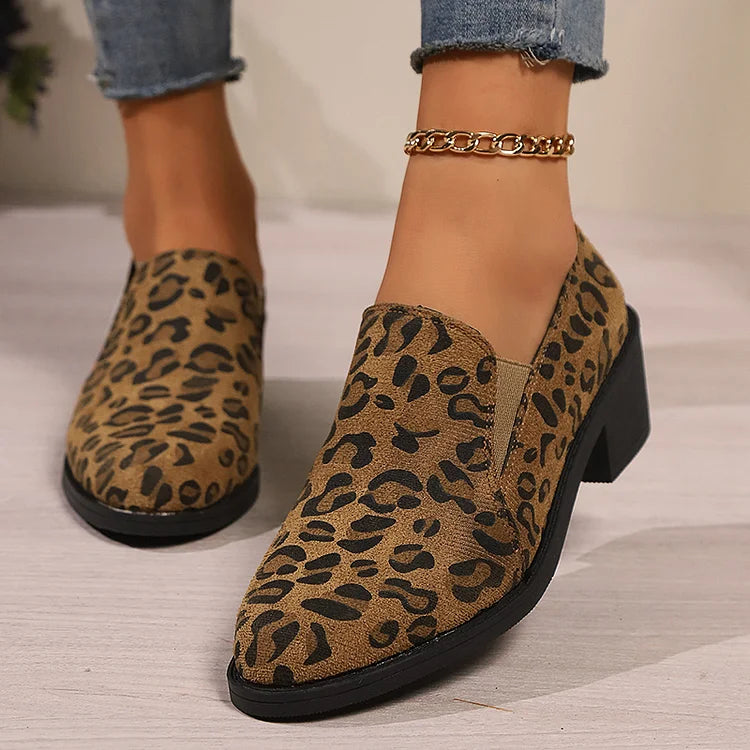 Angélique™ | Mocassim Leopardo