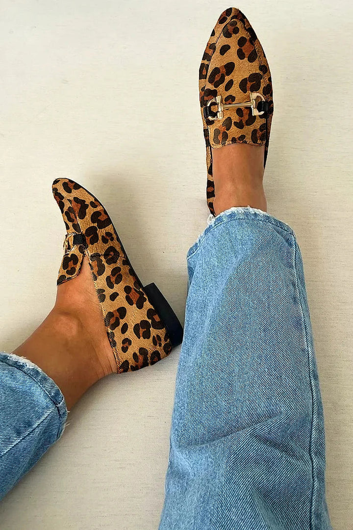 Gia - Mocassins Elegantes Leopardo