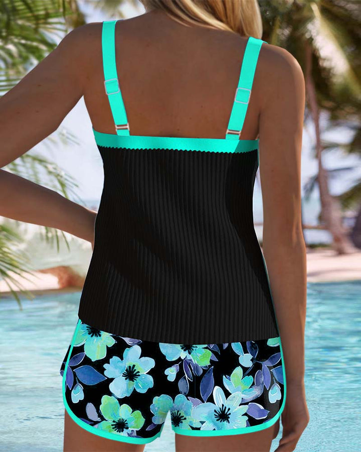 Élise | Tankini de Duas Peças Elegante