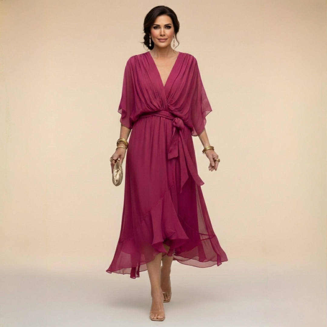 Sofija - Vestido feminino com cinto