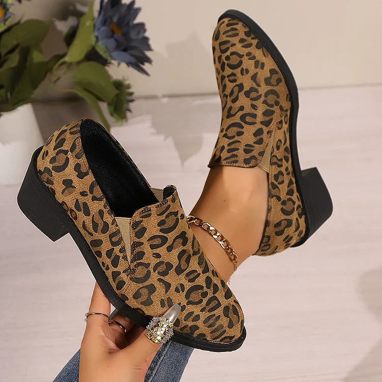 Angélique™ | Mocassim Leopardo