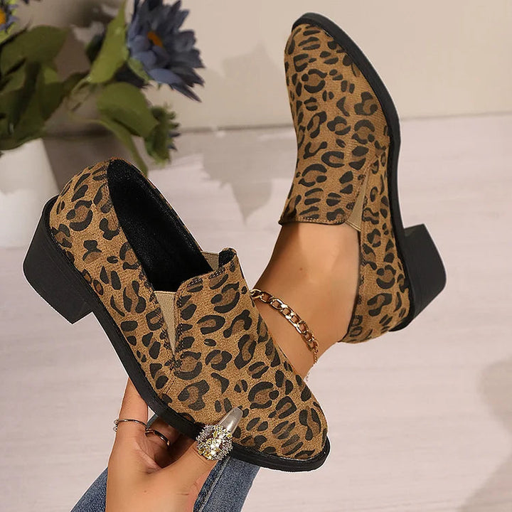 Angélique™ | Mocassim Leopardo