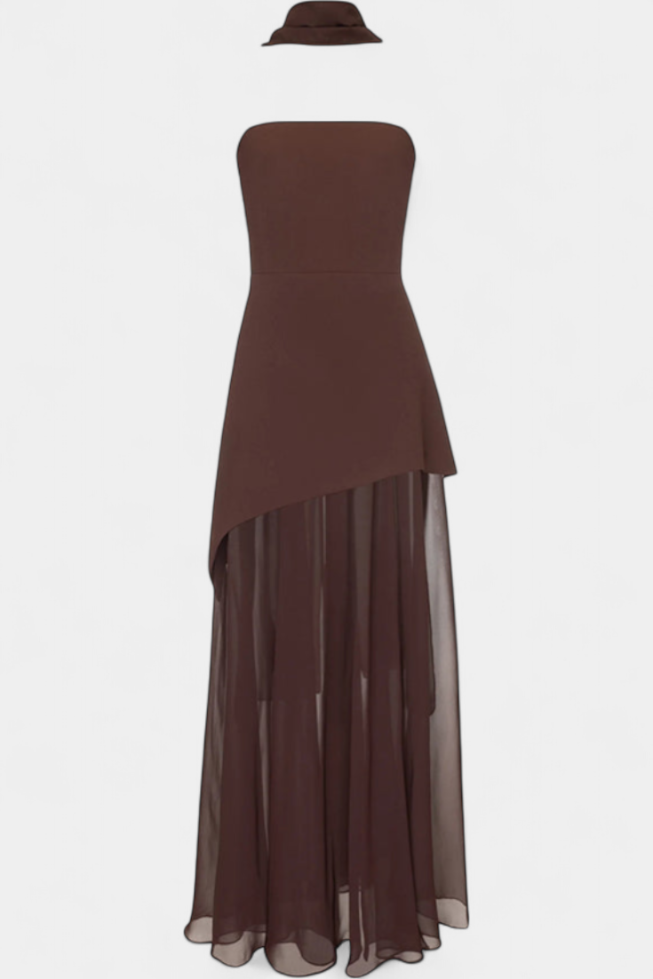 Robe Maxi Rajna Sem Mangas