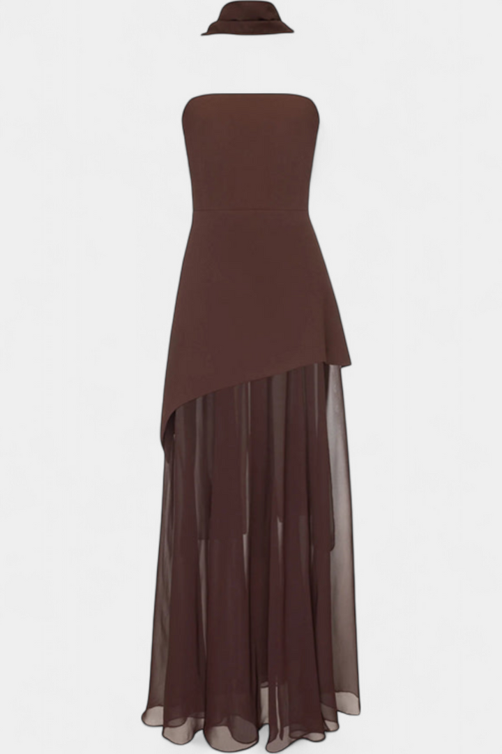 Robe Maxi Rajna Sem Mangas