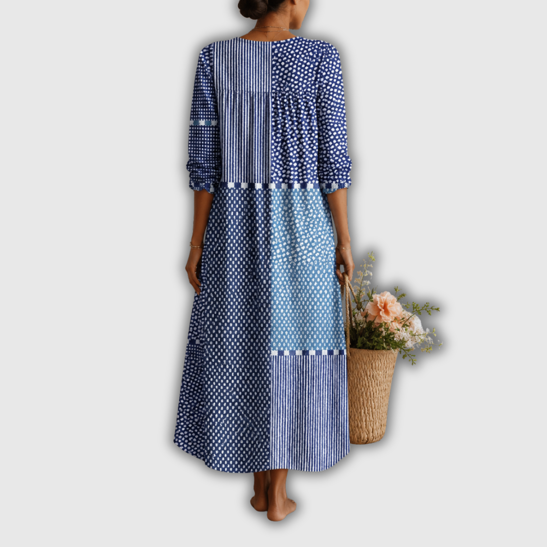 Ava™ | Robe de Lin Retro