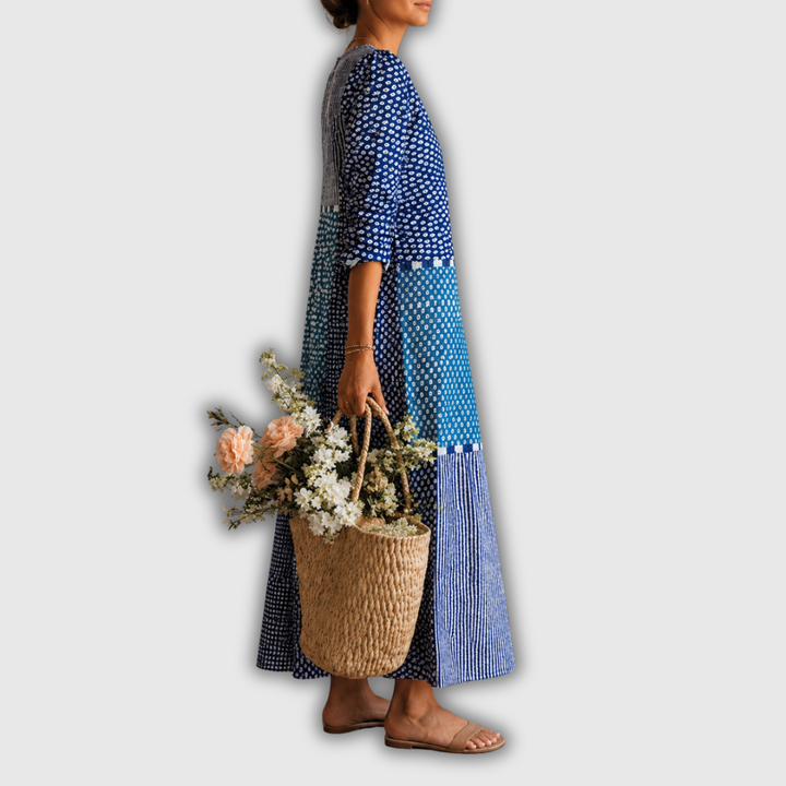 Ava™ | Robe de Lin Retro