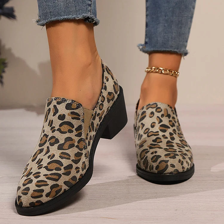 Angélique™ | Mocassim Leopardo