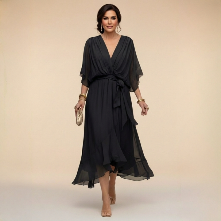 Sofija - Vestido feminino com cinto