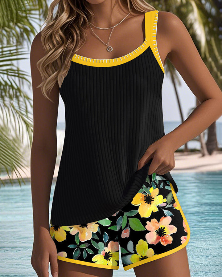 Élise | Tankini de Duas Peças Elegante