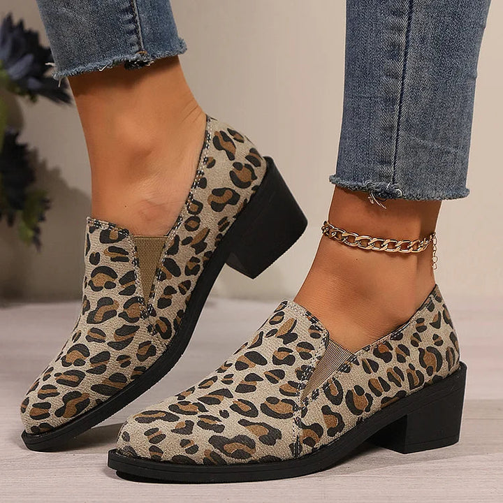 Angélique™ | Mocassim Leopardo