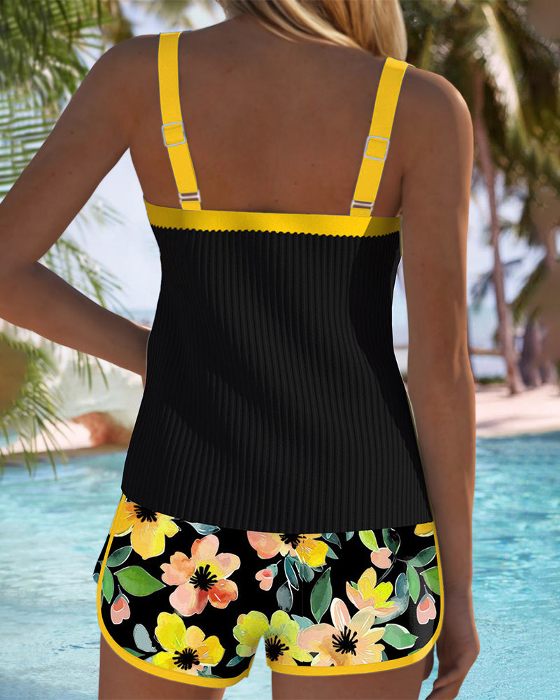 Élise | Tankini de Duas Peças Elegante