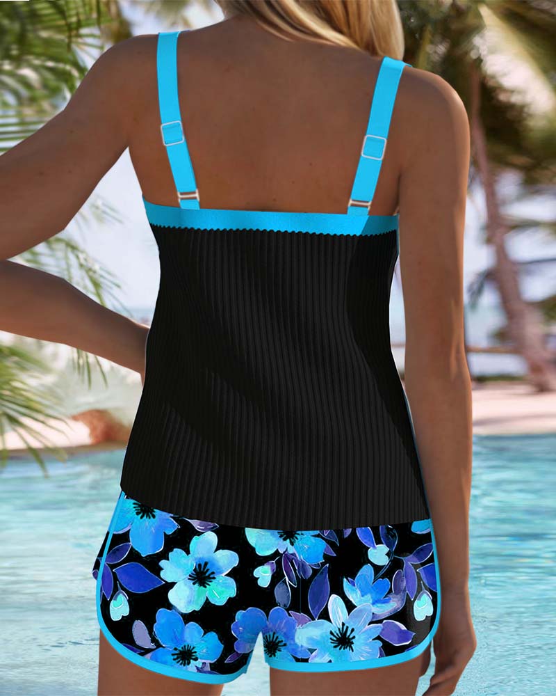 Élise | Tankini de Duas Peças Elegante