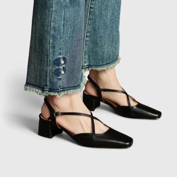 Evana - Sandálias de Salto Chic