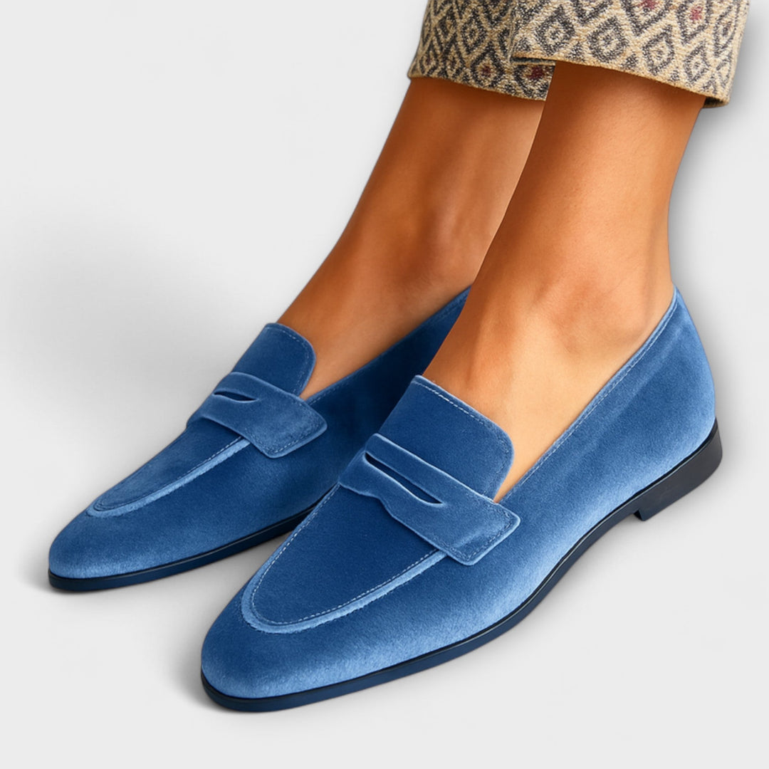 Louise™ | Mocassins em Veludo Suave