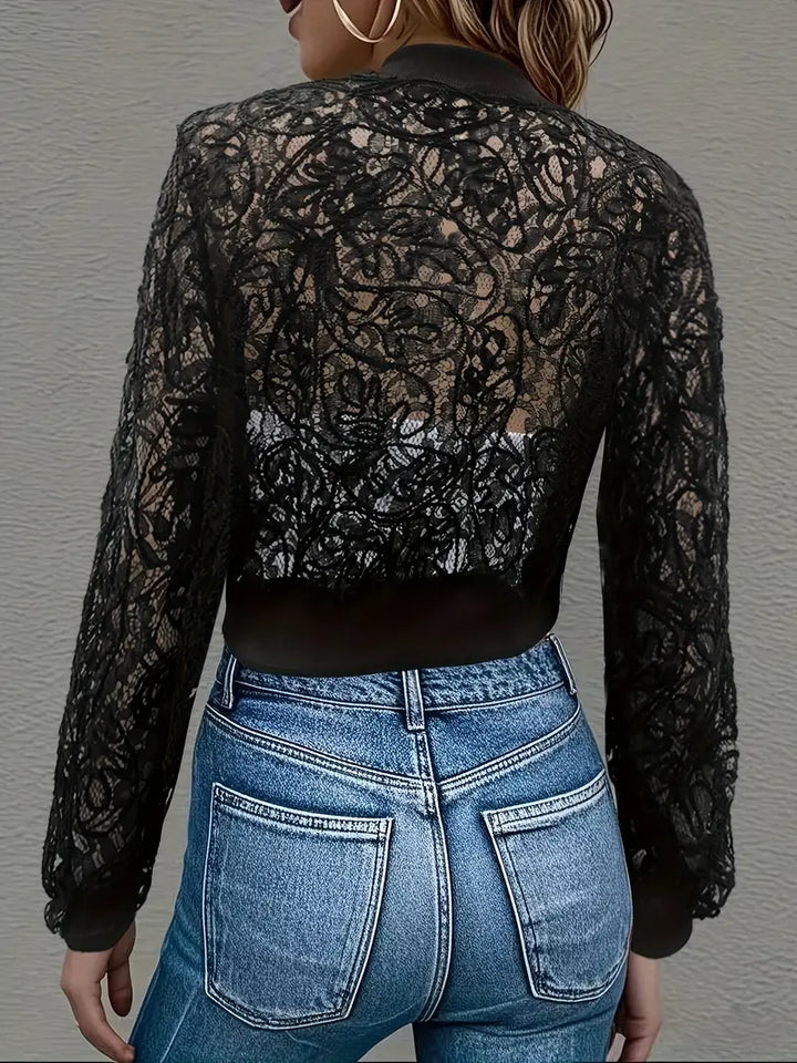 Colette | Casaco Curto em Renda
