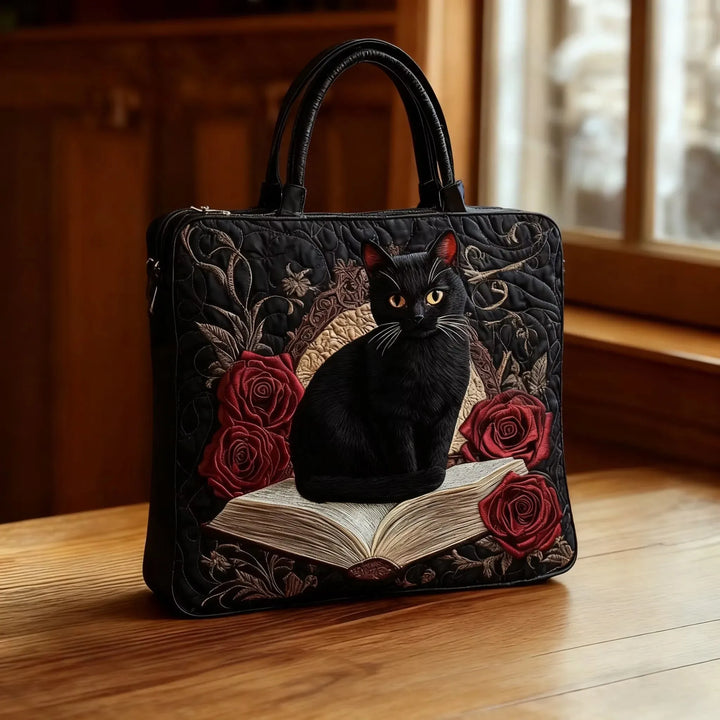 Saco Matelassé - Gatto Nero sobre Livros