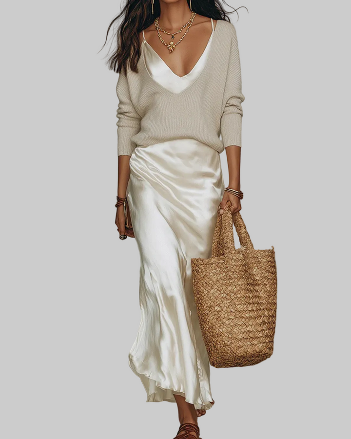 Lila - Vestido midi