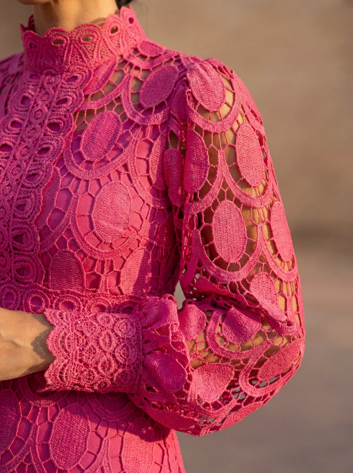 Aurora - Robe de renda de luxo