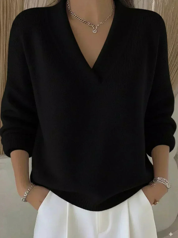 Violette | Blusa Larga com Decote em V