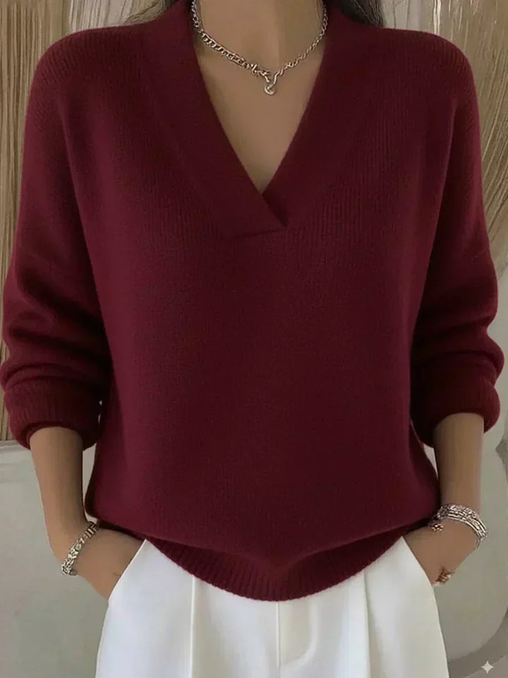 Violette | Blusa Larga com Decote em V