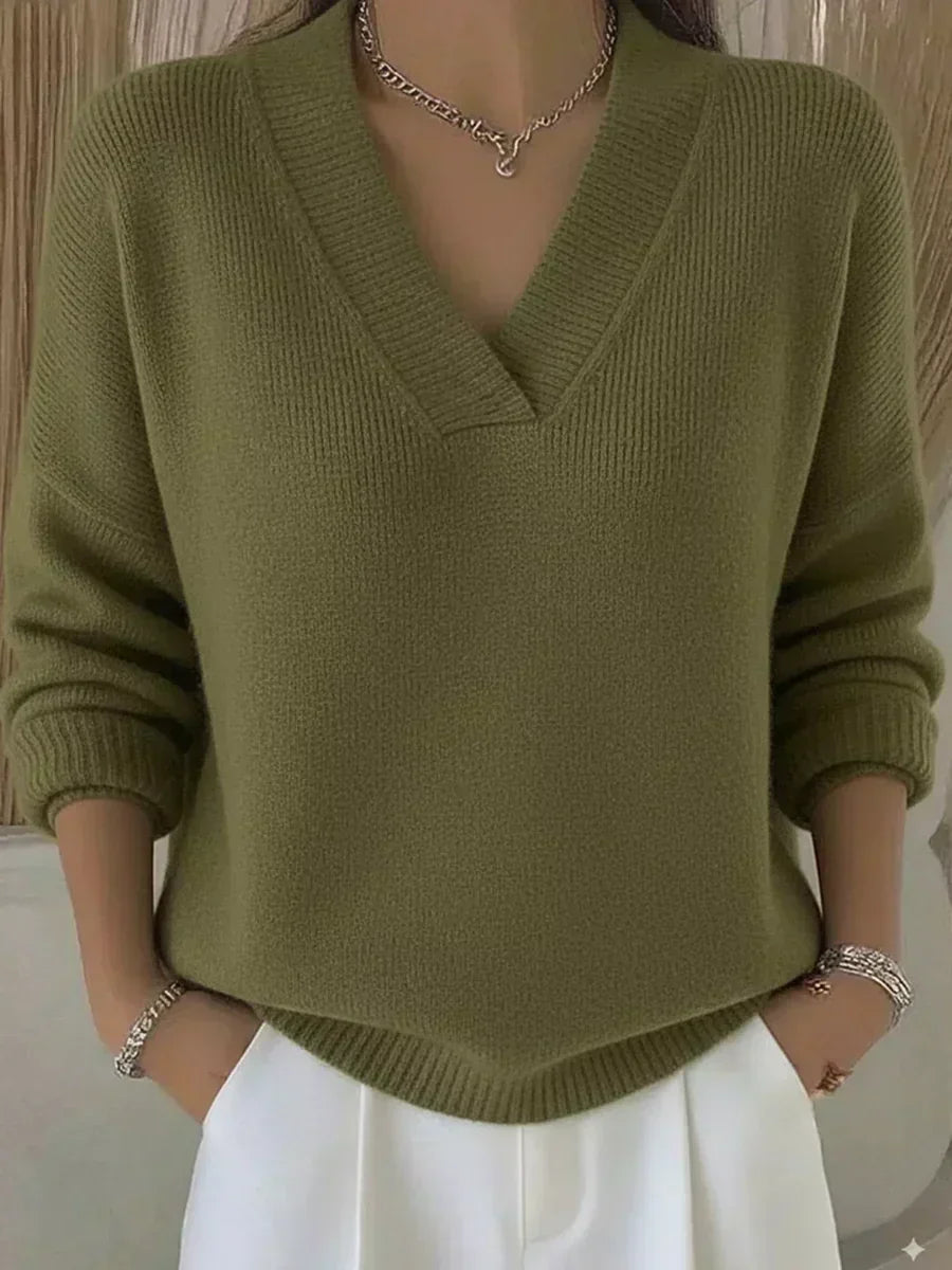 Violette | Blusa Larga com Decote em V