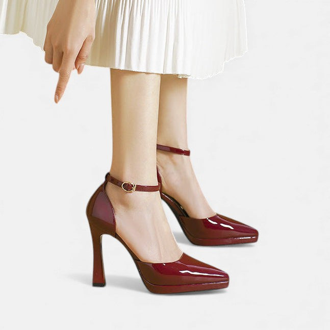 Sapatos de Couro Evette