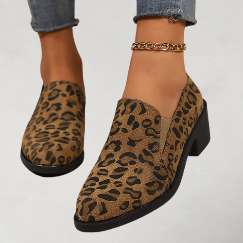 Angélique™ | Mocassim Leopardo