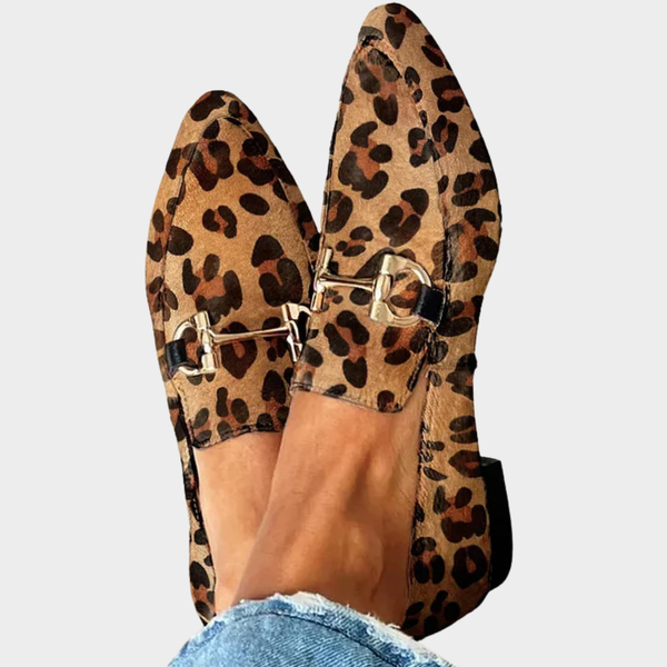 Gia - Mocassins Elegantes Leopardo