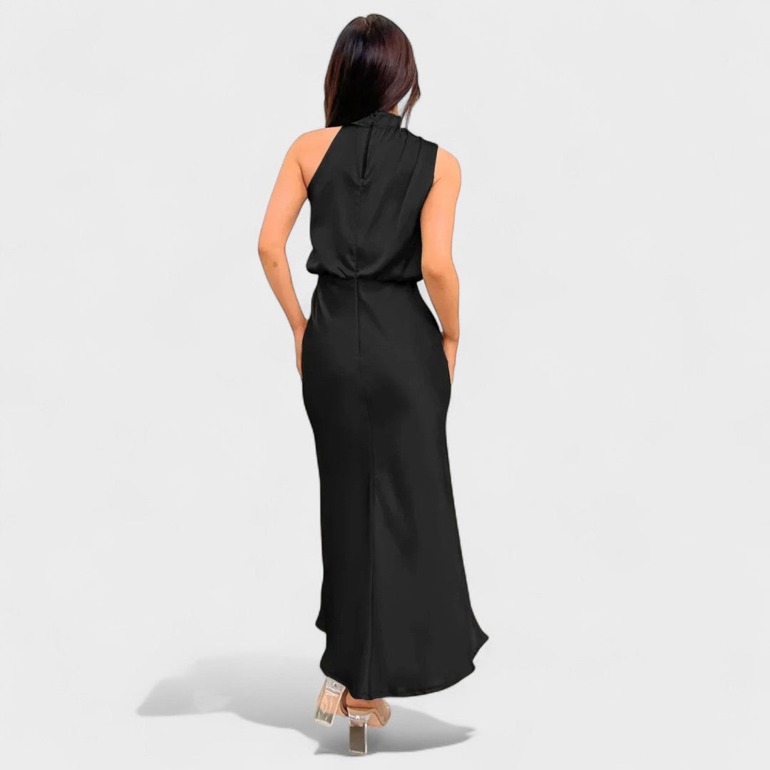 Alda - Robe Elegante em Satin