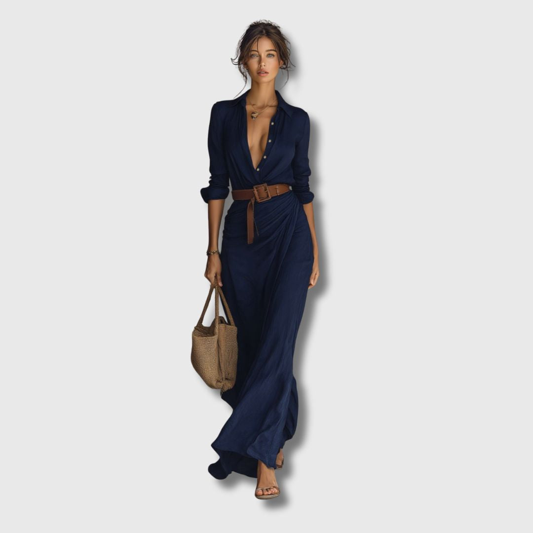 Alena - Vestido Elegante e Estiloso para Qualquer Ocasião