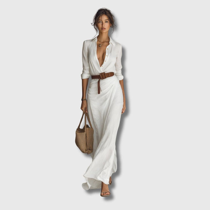 Alena - Vestido Elegante e Estiloso para Qualquer Ocasião