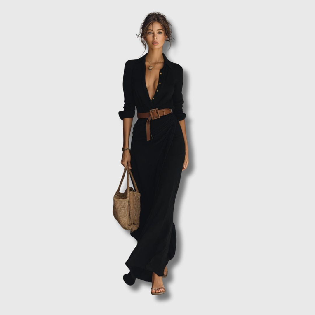 Alena - Vestido Elegante e Estiloso para Qualquer Ocasião