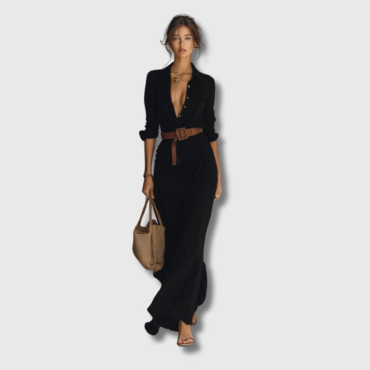 Alena - Vestido Elegante e Estiloso para Qualquer Ocasião