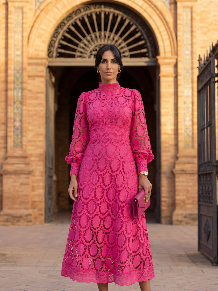Aurora - Robe de renda de luxo