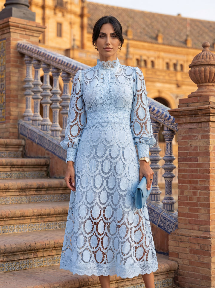Aurora - Robe de renda de luxo