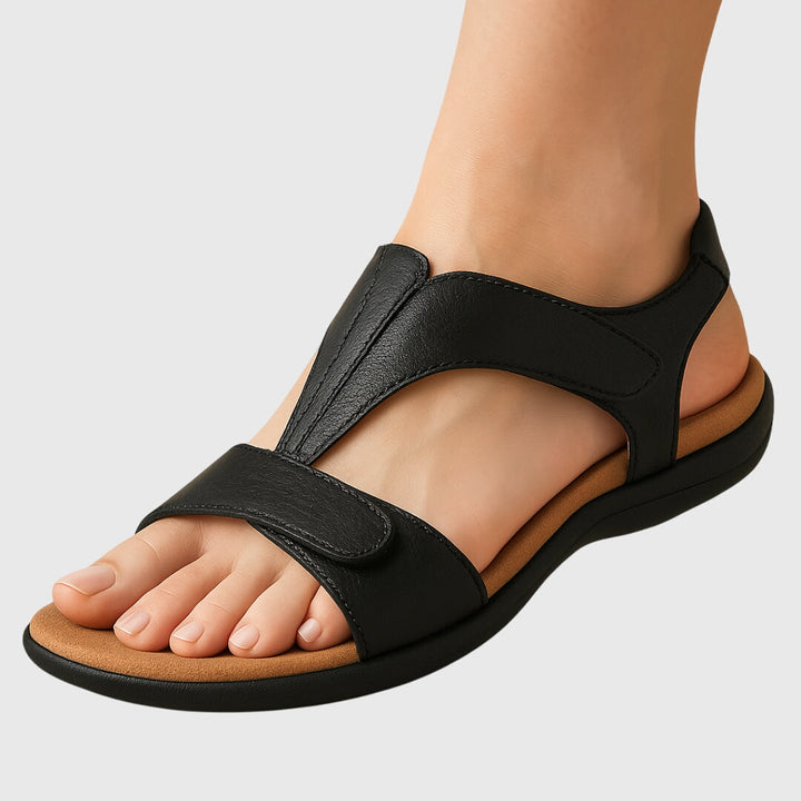 Quinn - Sandálias slip-on confortáveis