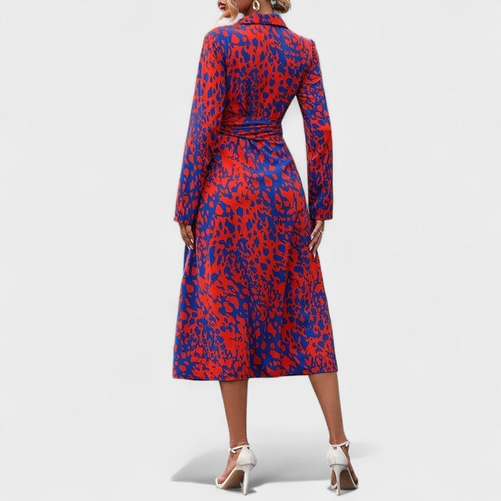 Irina – Vestido com estampa de leopardo