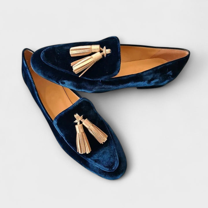 Quinnlyn™ | Mocassins Vintage com Franges