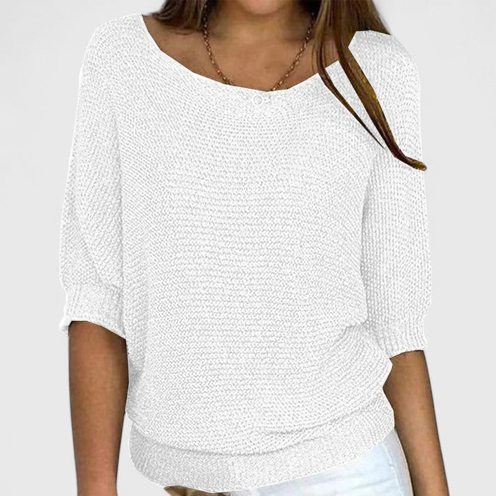 Rachel | Pullover de Malha Sem Esforço
