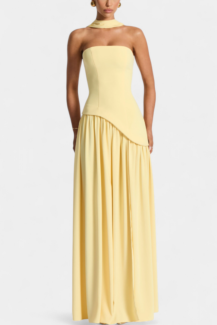 Robe Maxi Rajna Sem Mangas