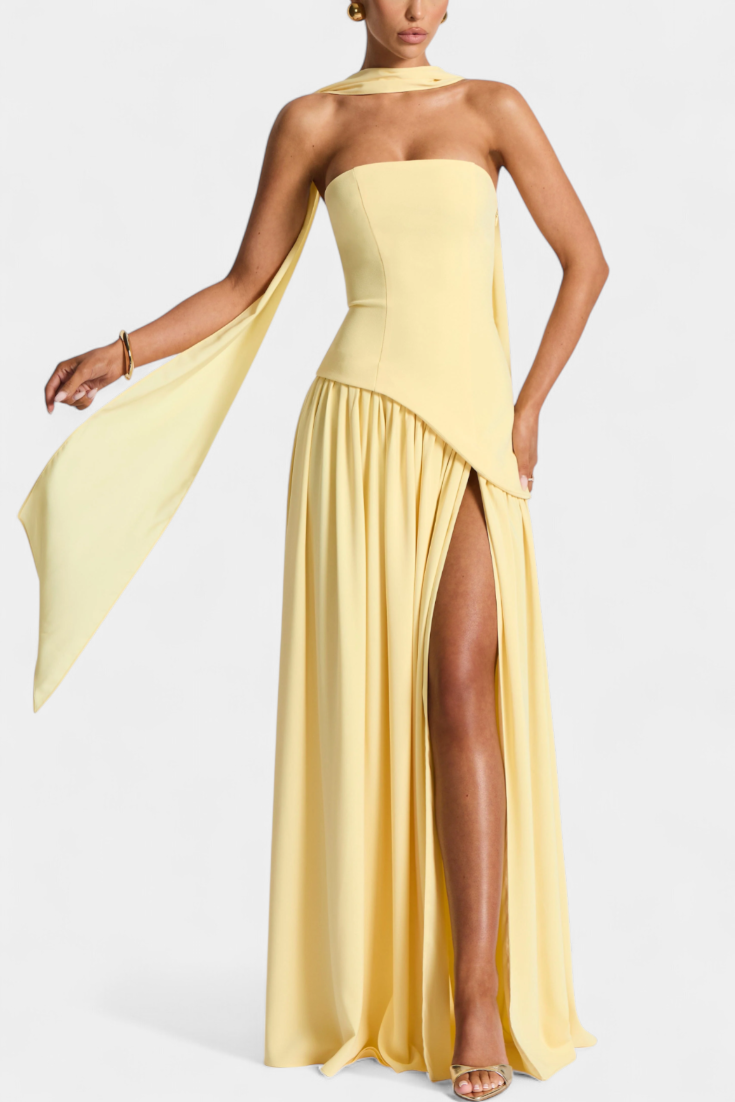 Robe Maxi Rajna Sem Mangas