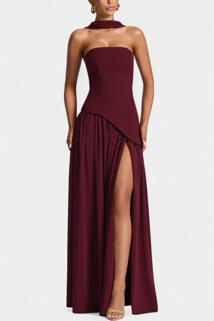 Robe Maxi Rajna Sem Mangas