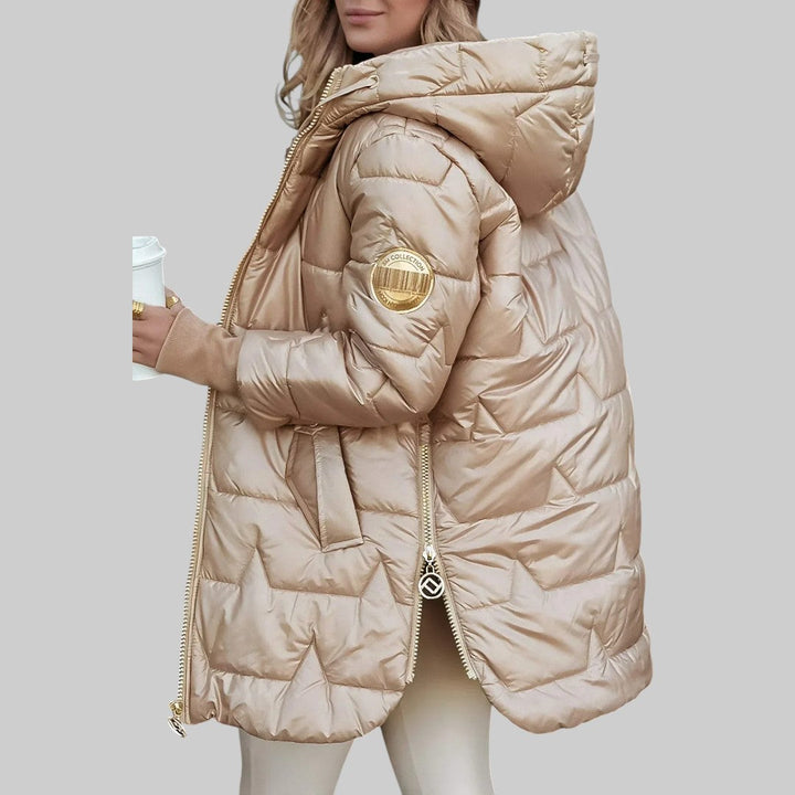 Cecilia | Casaco de outono elegante com capuz