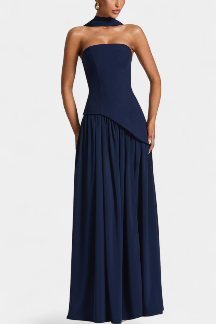Robe Maxi Rajna Sem Mangas