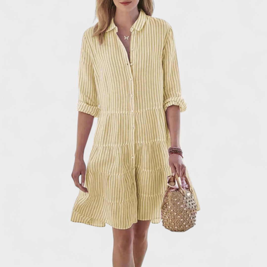 Sara – Vestido de Verão Ameixa