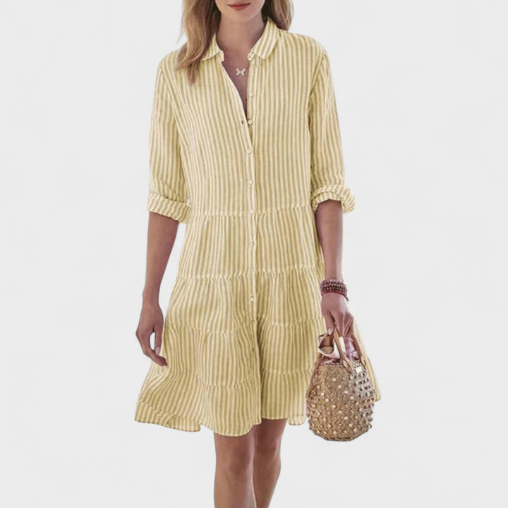 Sara – Vestido de Verão Ameixa