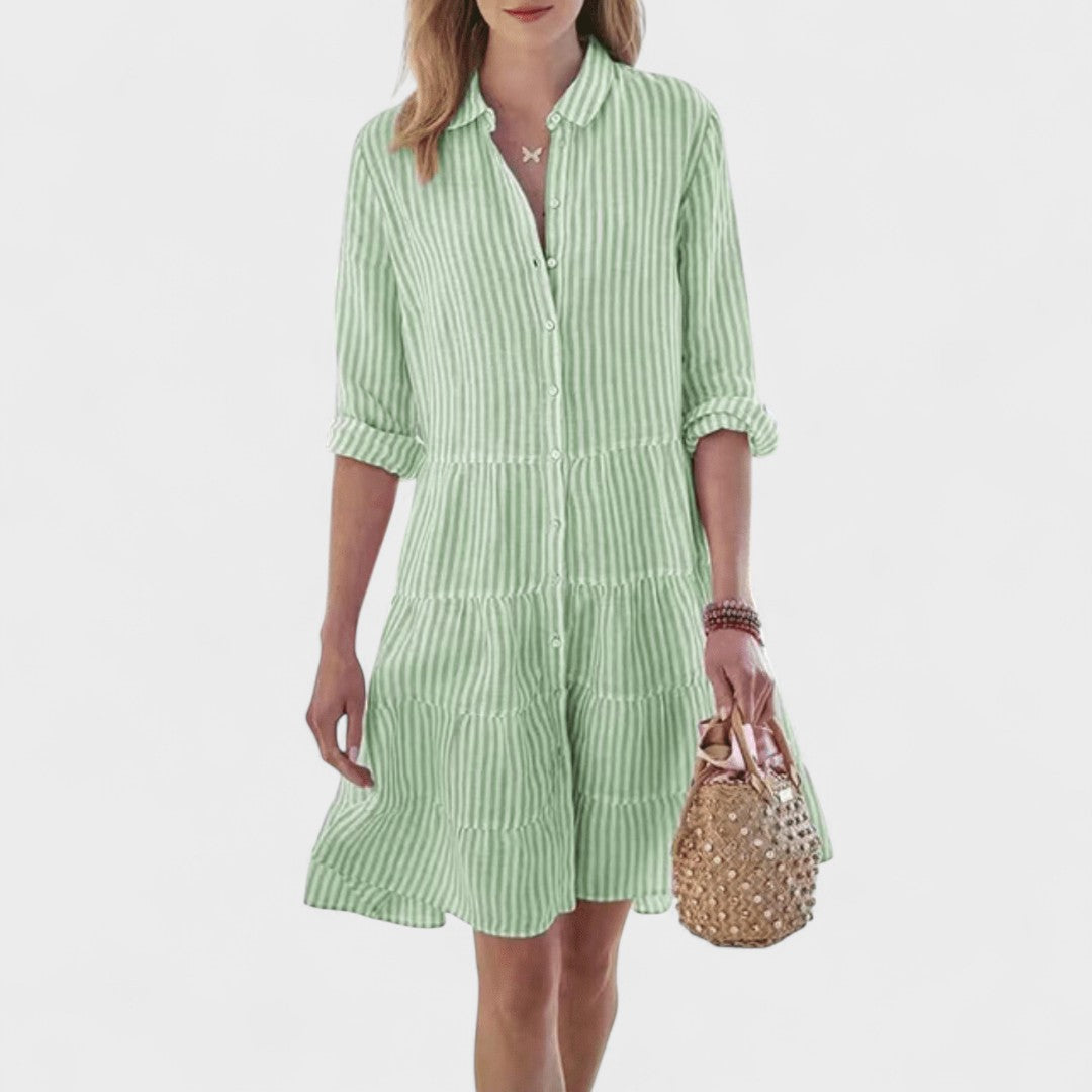 Sara – Vestido de Verão Ameixa